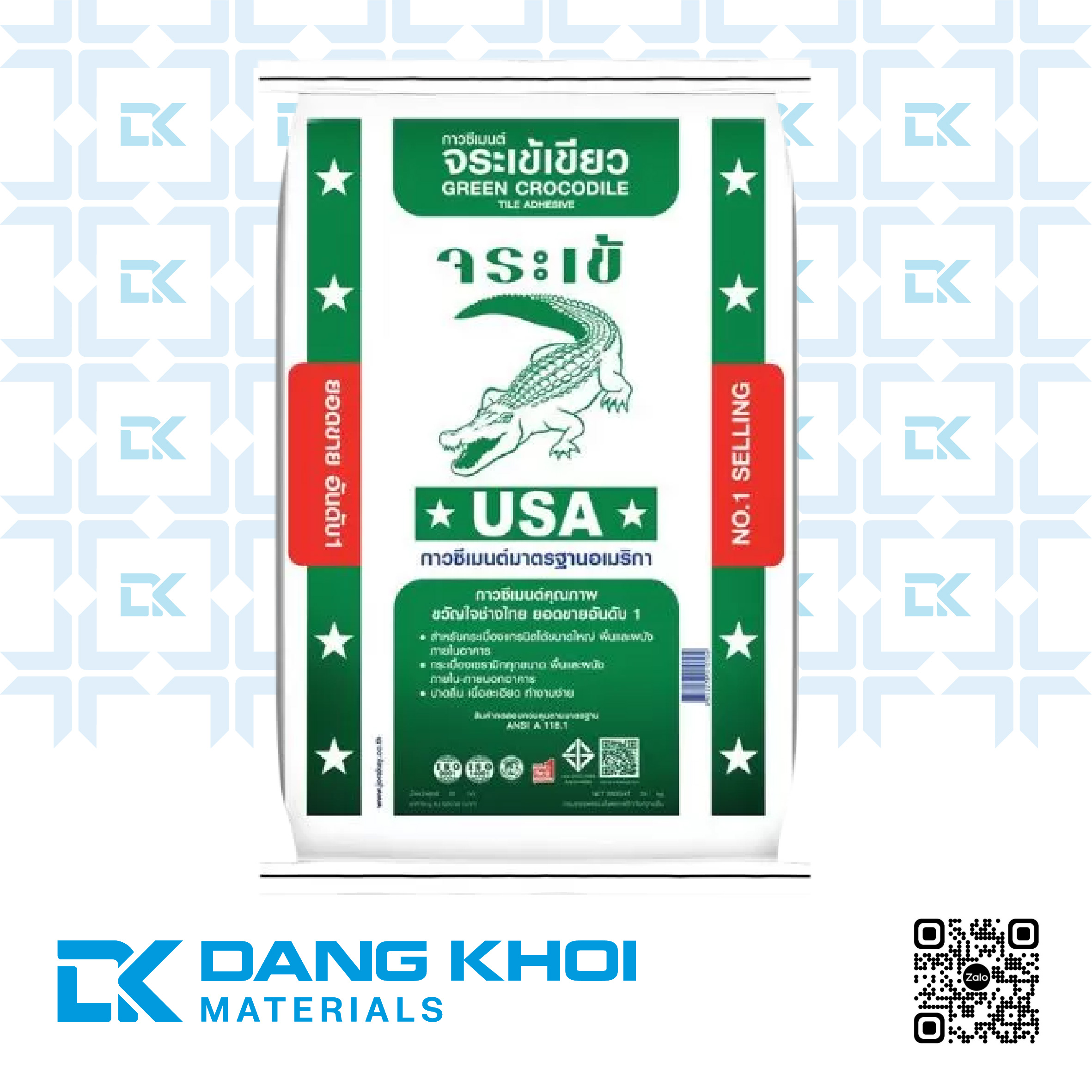 Keo dán gạch cá sấu Green Crocodile