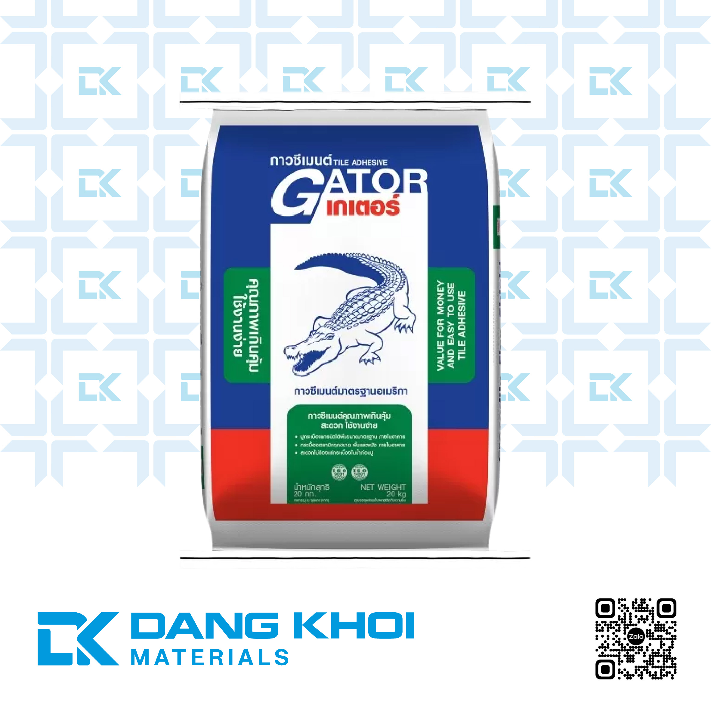 Keo dán gạch Gator Crocodile
