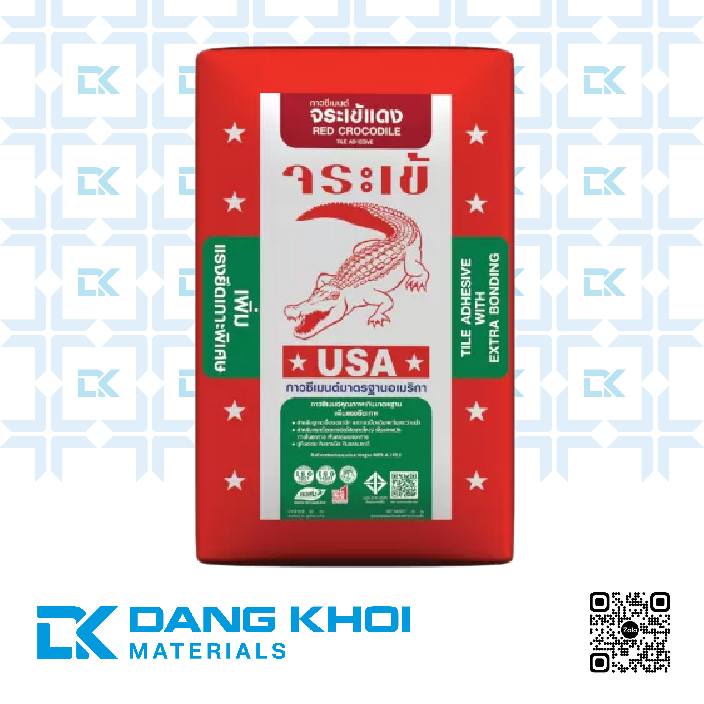 Keo dán gạch Red Crocodile, keo dán dán gạch cá sấu đỏ