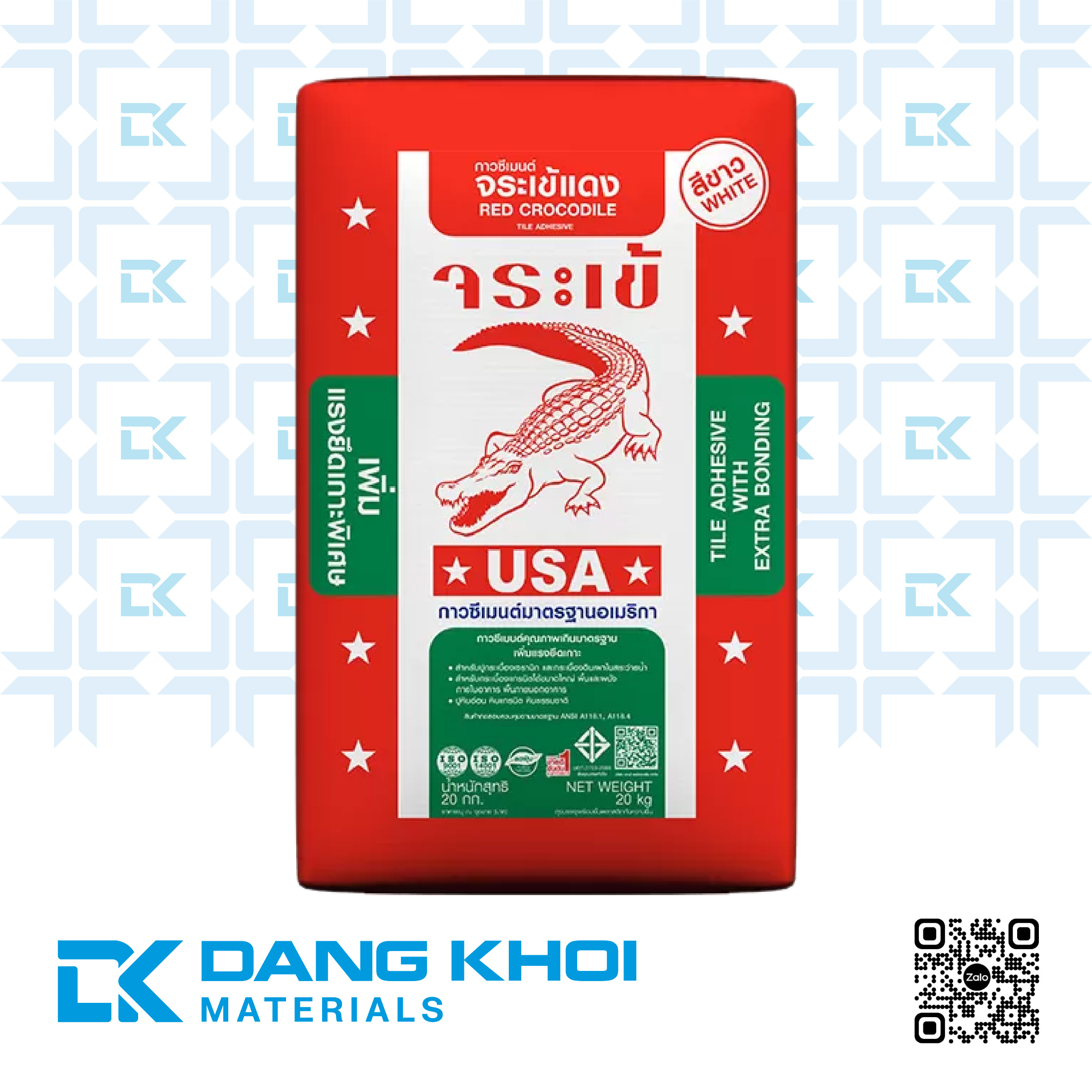 Giá keo dán gạch Cá Sấu Red Crocodile