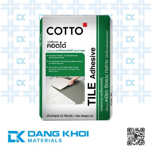 Keo dán gạch Cotto Xanh lá cây