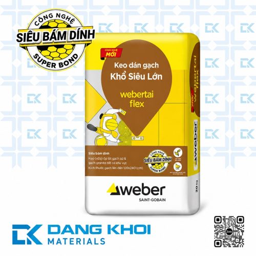 Keo dán gạch Webertai Flex
